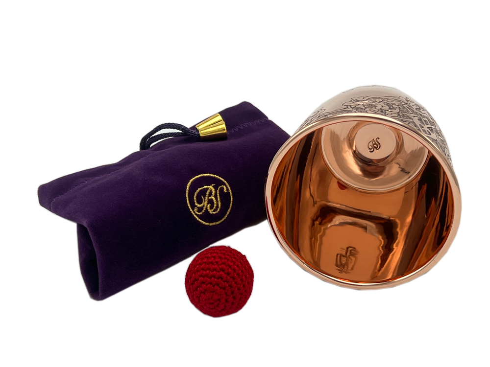Engraved Copper Chop Cup